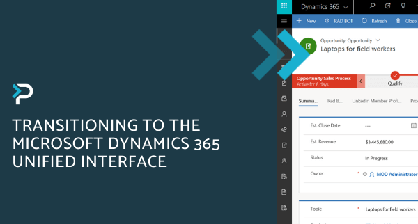 Transitioning to the Microsoft Dynamics 365 Unified Interface - Blog Header