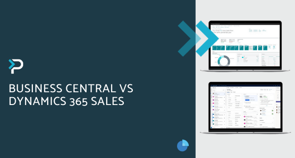 Business Central vs Dynamics 365 Sales Blog header