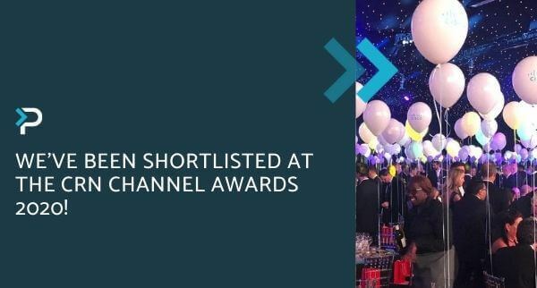 We've been shortlisted at the CRN Channel Awards 2020! - Blog Header