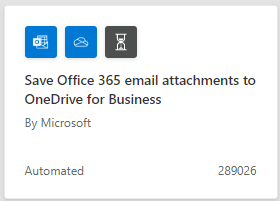 Save office 365 email attachments to oneDrive for business