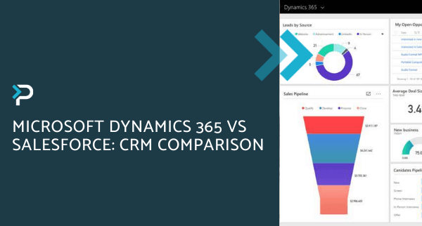Microsoft Dynamics 365 vs Salesforce CRM Comparison - Blog Header