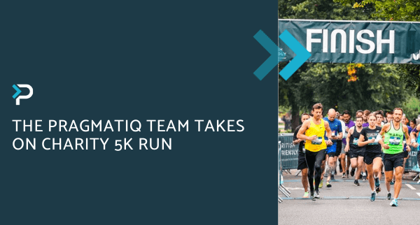 The Pragmatiq Team takes on Charity 5K Run - Blog Header
