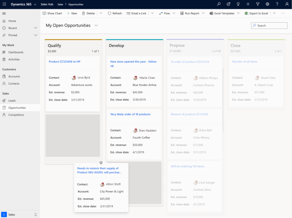 Kanban View Features