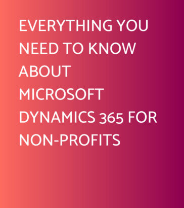 Dynamics 365 Non-profit guide