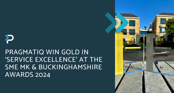 Pragmatiq win gold in service excellence 2024