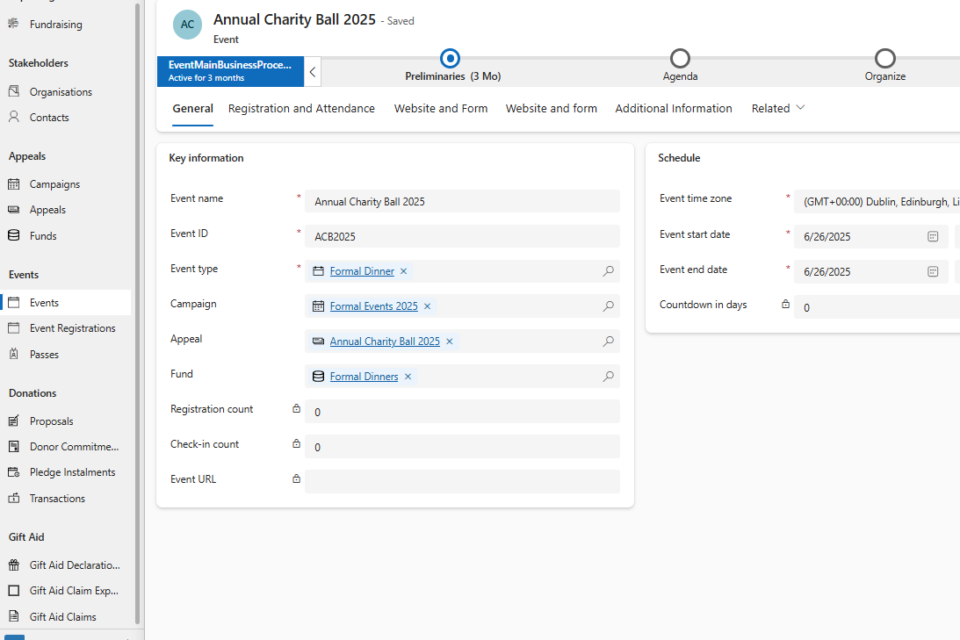 Fundraising CRM Accelerator