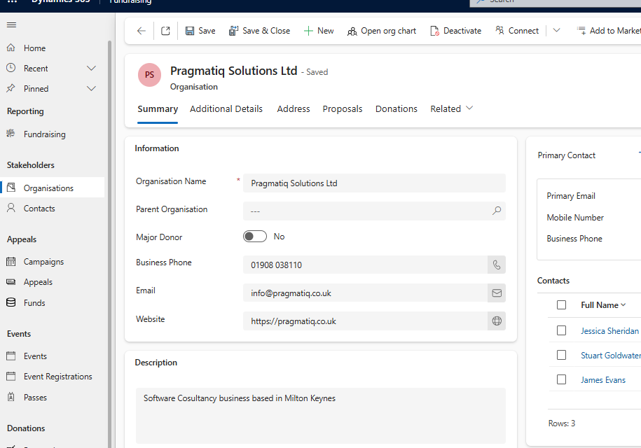 Fundraising Accelerator