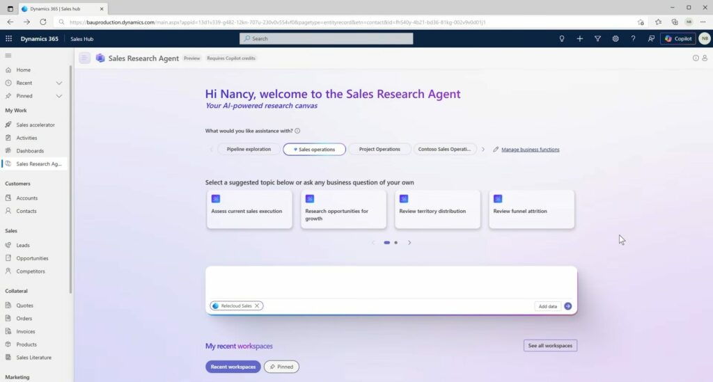 Sales Research Agent